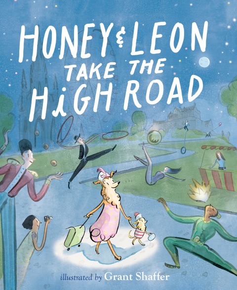 Cover image for book Honey & Leon Take the High Road