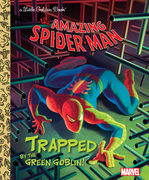 Cover image for book Trapped by the Green Goblin! (Marvel: Spider-Man)
