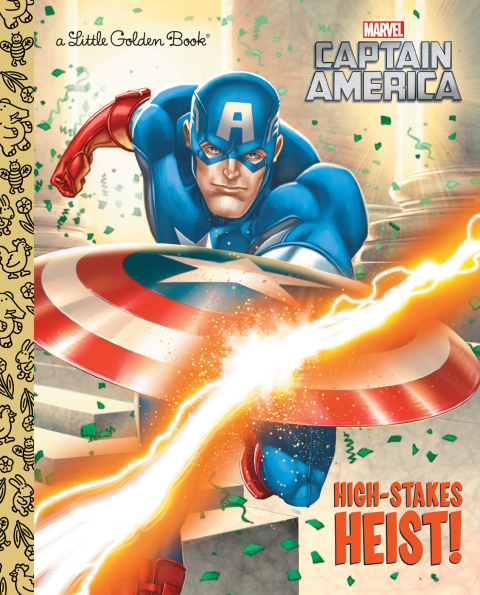 Cover image for book High-Stakes Heist! (Marvel: Captain America)
