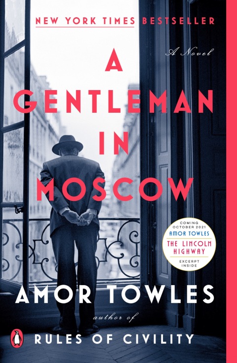 Cover image for book A Gentleman in Moscow