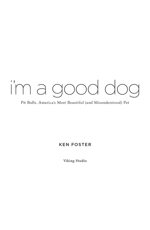 Cover image for book I'm a Good Dog