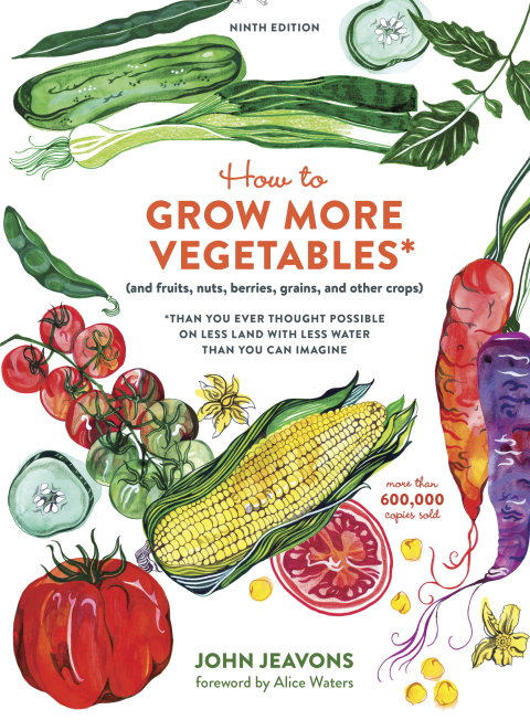 Cover image for book How to Grow More Vegetables, Ninth Edition