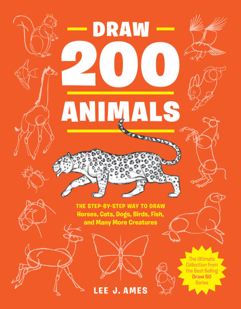 Cover image for book Draw 200 Animals