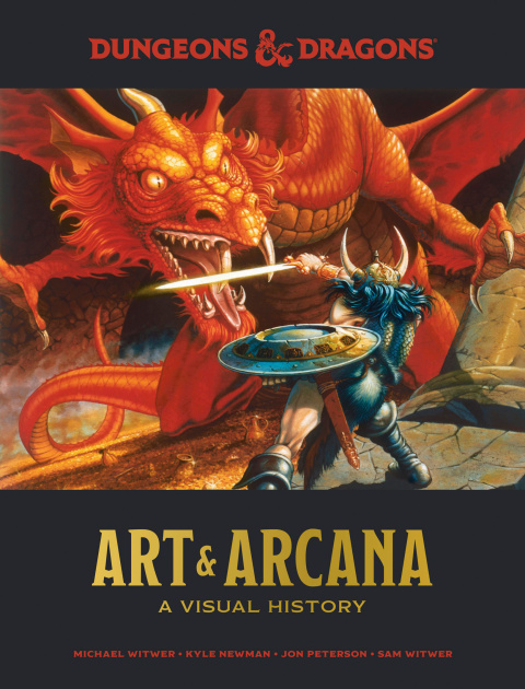 Cover image for book Dungeons & Dragons Art & Arcana
