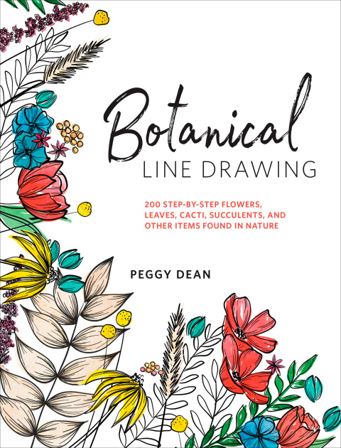 Cover image for book Botanical Line Drawing