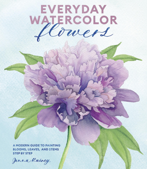 Cover image for book Everyday Watercolor Flowers