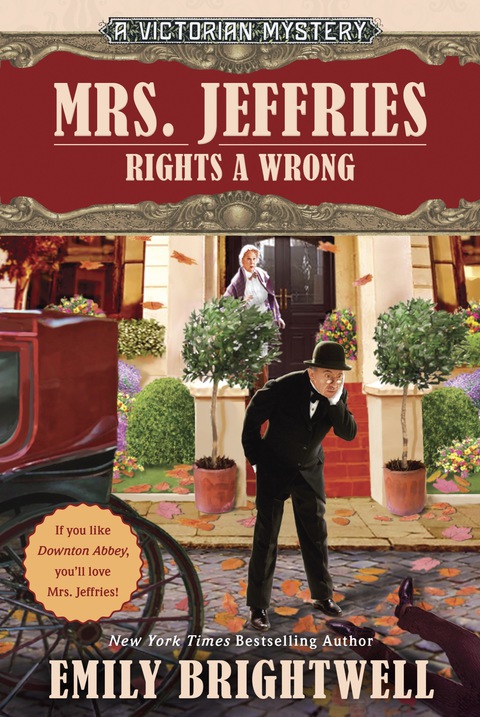 Cover image for book Mrs. Jeffries Rights a Wrong