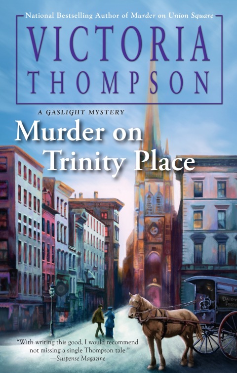 Cover image for book Murder on Trinity Place