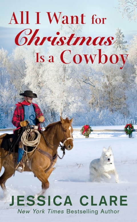 Cover image for book All I Want for Christmas Is a Cowboy