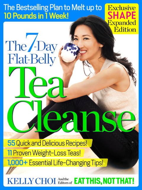 Cover image for book The 7-Day Flat-Belly Tea Cleanse - Exclusive Shape Expanded Edition