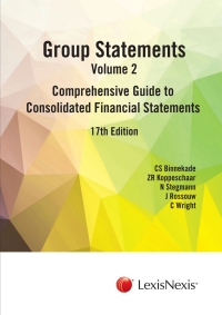 GROUP STATEMENTS (VOLUME 2)