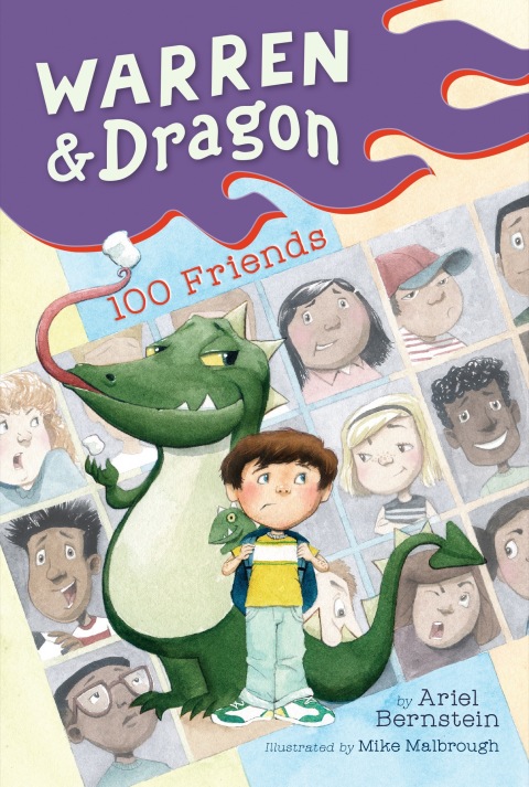 Cover image for book Warren & Dragon 100 Friends