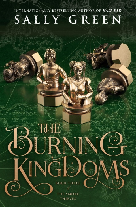 Cover image for book The Burning Kingdoms