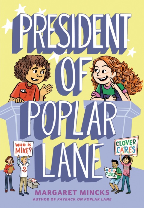 Cover image for book President of Poplar Lane
