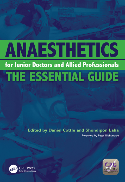 Cover image for book Anaesthetics for Junior Doctors and Allied Professionals