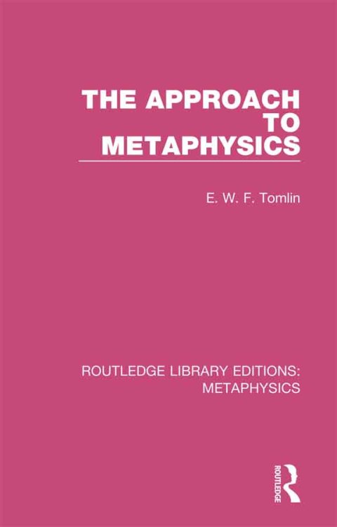 Cover image for book The Approach to Metaphysics