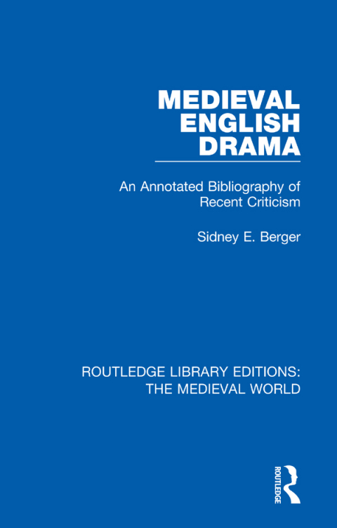 Cover image for book Medieval English Drama