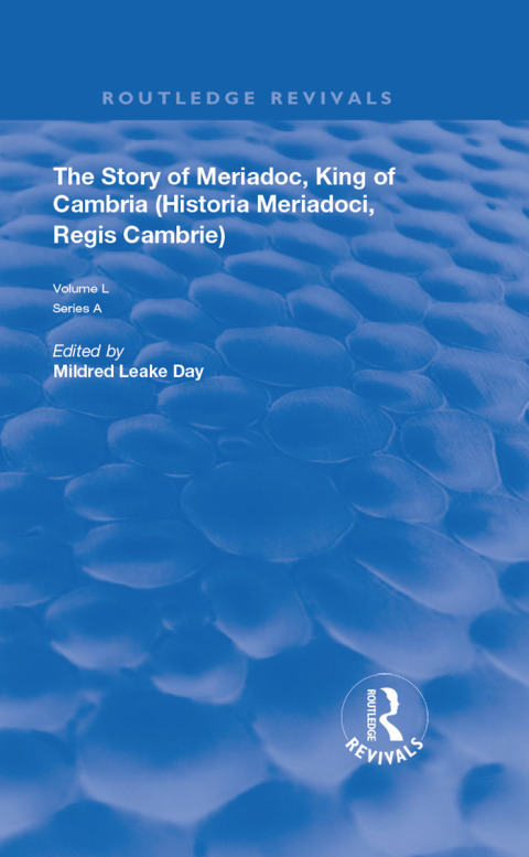 Cover image for book The Story of Meriadoc, King of Cambria
