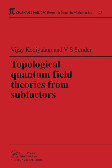 Cover image for book Topological Quantum Field Theories from Subfactors