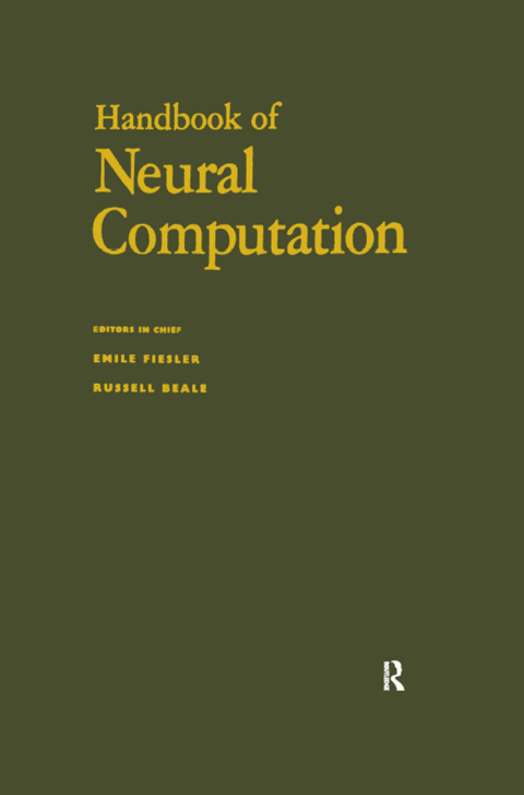 Cover image for book Handbook of Neural Computation