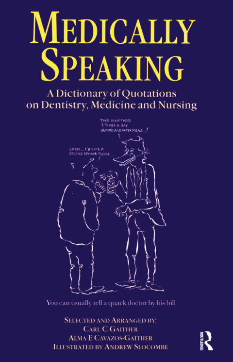 Cover image for book Medically Speaking