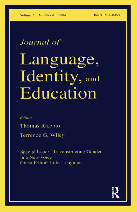 Cover image for book (Re)constructing Gender in a New Voice