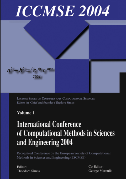 Cover image for book International Conference of Computational Methods in Sciences and Engineering (ICCMSE 2004)
