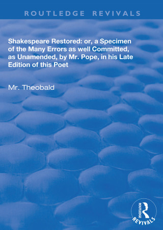 Shakespeare Restored