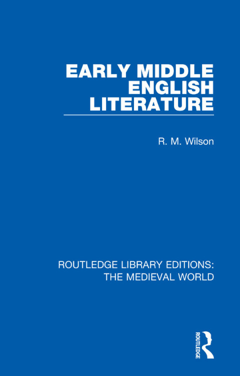 Cover image for book Early Middle English Literature