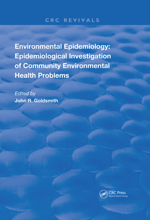 Cover image for book Environmental Epidemiology