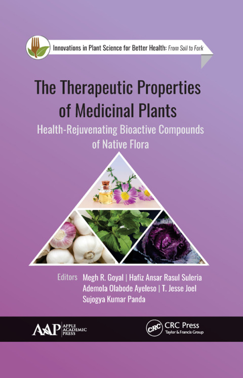 Cover image for book The Therapeutic Properties of Medicinal Plants