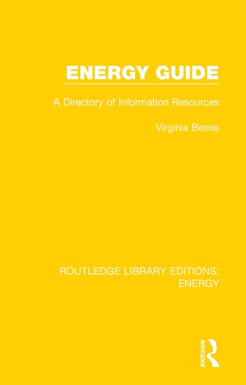 Cover image for book Energy Guide