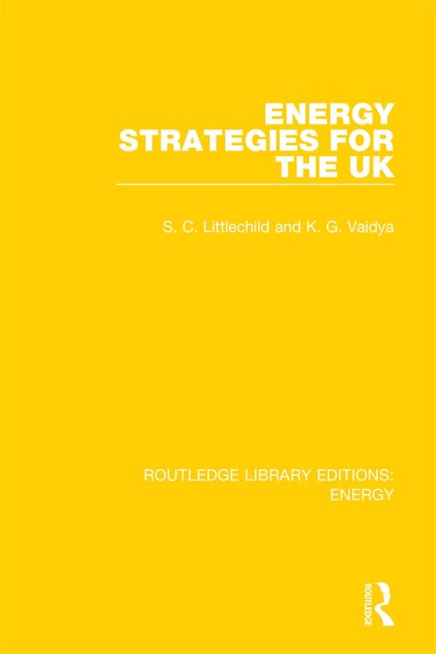 Cover image for book Energy Strategies for the UK