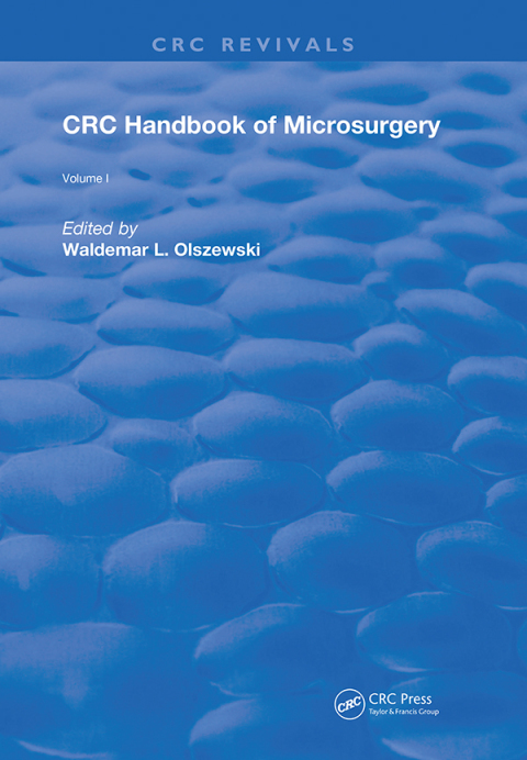 Cover image for book Handbook of Microsurgery
