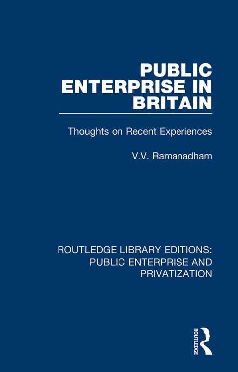Cover image for book Public Enterprise in Britain