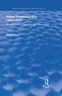 Cover image: Walter Hawkesworth's Labyrinthus 1st edition 9780367190378
