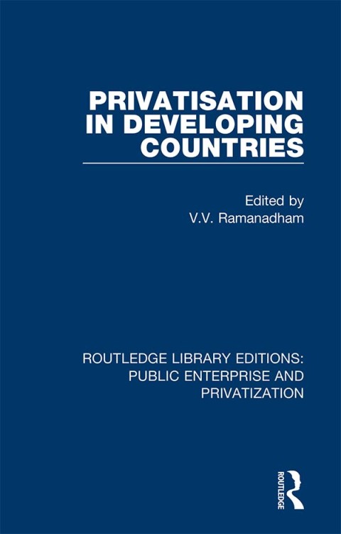 Cover image for book Privatisation in Developing Countries