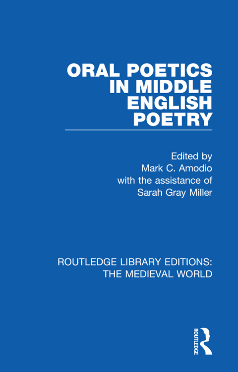 Cover image for book Oral Poetics in Middle English Poetry