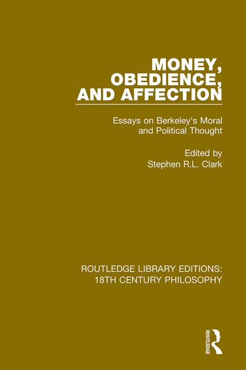 Cover image for book Money, Obedience, and Affection