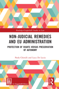 Titelbild: Non-Judicial Remedies and EU Administration 1st edition 9780367682972