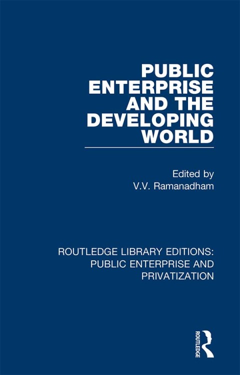Cover image for book Public Enterprise and the Developing World