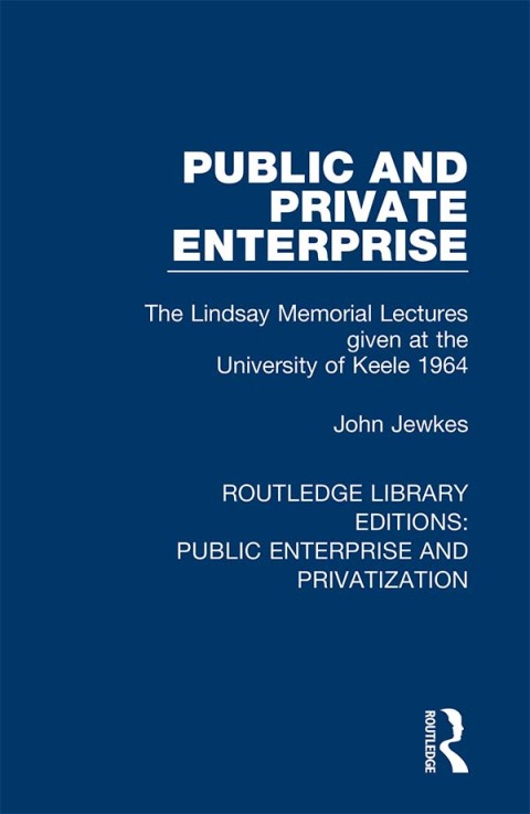 Cover image for book Public and Private Enterprise