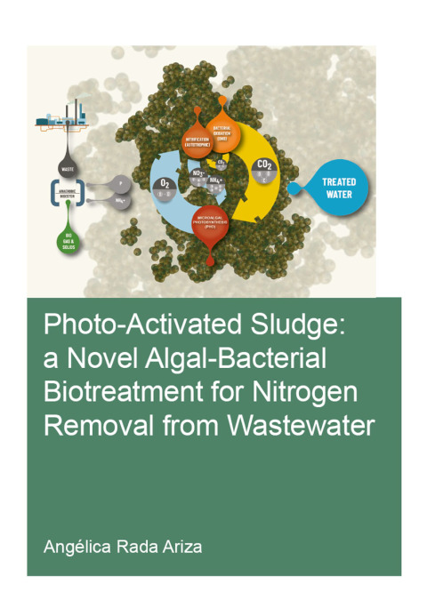 Cover image for book Photo-Activated Sludge: A Novel Algal-Bacterial Biotreatment for Nitrogen Removal from Wastewater
