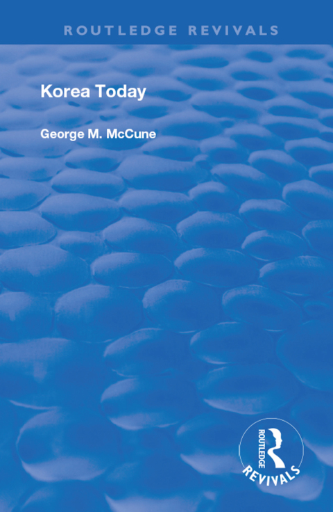 Cover image for book Korea Today