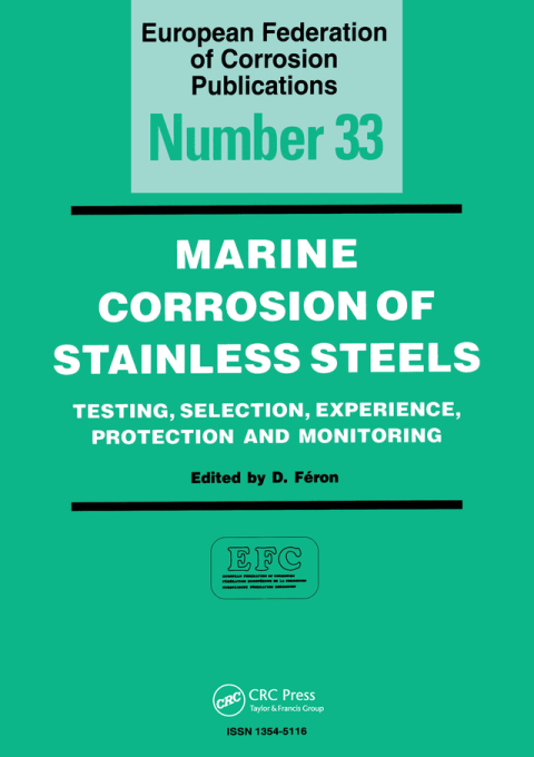 Cover image for book Marine Corrosion of Stainless Steels