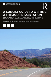 Cover image: A Concise Guide to Writing a Thesis or Dissertation 2nd edition 9780367174576