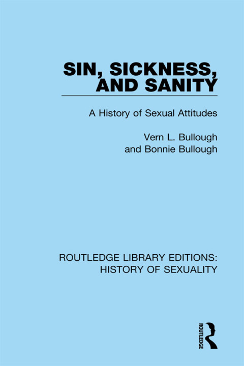 Cover image for book Sin, Sickness and Sanity