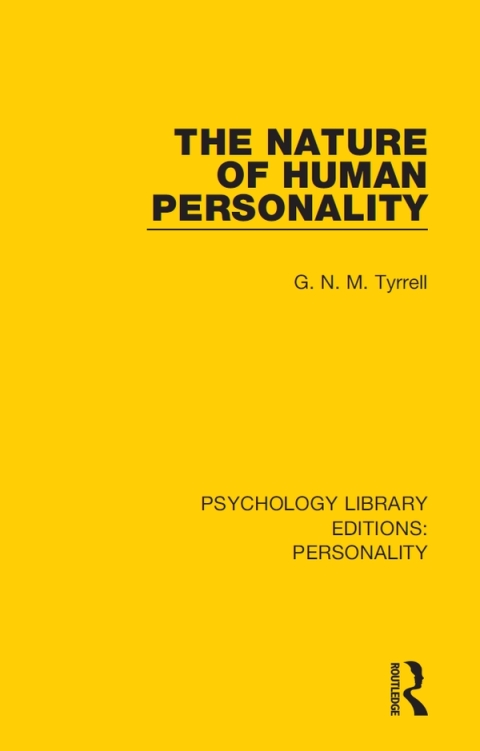 Cover image for book The Nature of Human Personality
