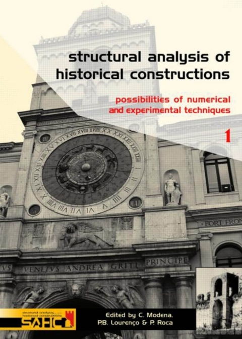Cover image for book Structural Analysis of Historical Constructions - 2 Volume Set