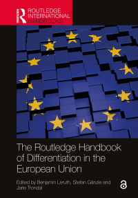 Cover image: The Routledge Handbook of Differentiation in the European Union 1st edition 9780367149659